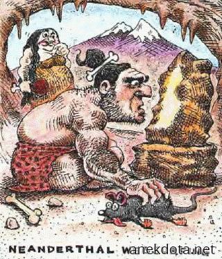 Neanderthal websurfing 