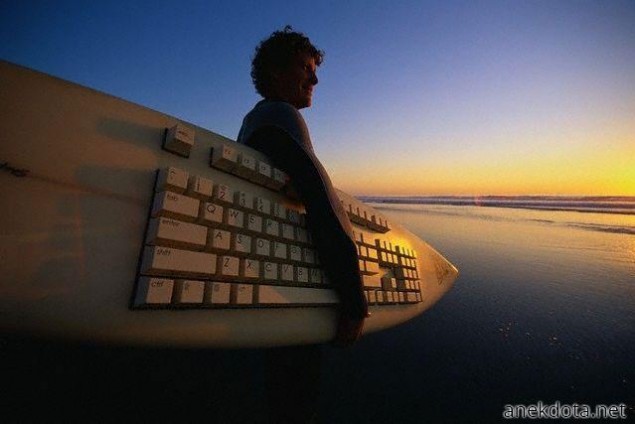 Keyboard surfing 