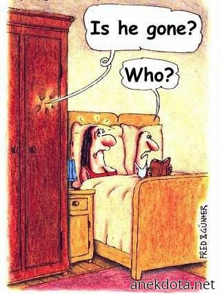 -Έφυγε; -Ποιός; 