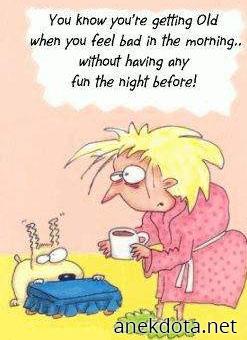 Τότε ξέρεις ότι γερνάς 