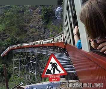 Όχι από εκεί! 