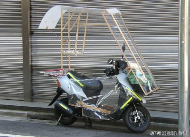 Αδιάβροχο μηχανάκι 