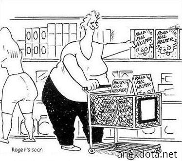 Ματάκιας στο σούπερ μάρκετ 