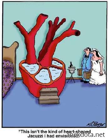 Όταν είπα σε σχήμα καρδιάς δεν ενοούσα αυτό… 