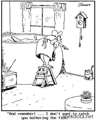 Μη σκεφτείς να πειράξεις το ψάρι! 