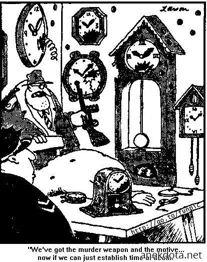 Μας λείπει μόνο η ώρα θανάτου 