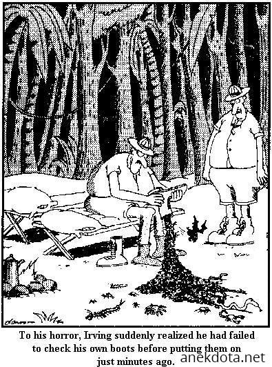 Ξεχασέ να τσεκάρει τις μπότες 