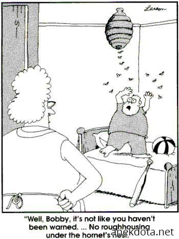 Εγώ στο είπα να κάτσεις φρόνιμος 