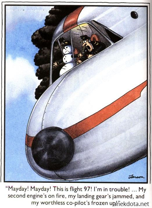 Ο πιλότος πάγωσε 